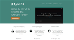 Desktop Screenshot of learnesy.com