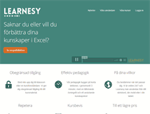 Tablet Screenshot of learnesy.com